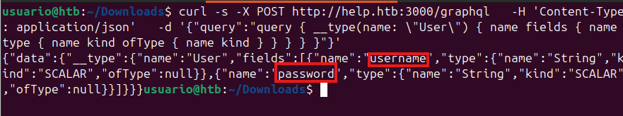 Campos username/password